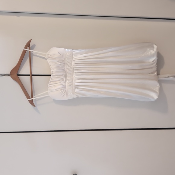 Ruby Rox White Dress Size M - Picture 1 of 11